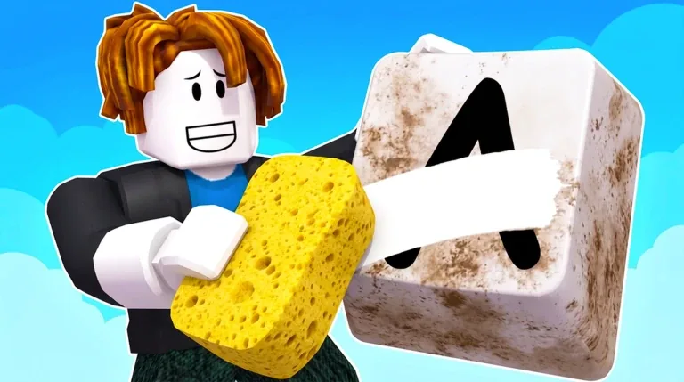 Clean Your Keycaps official Roblox cover art